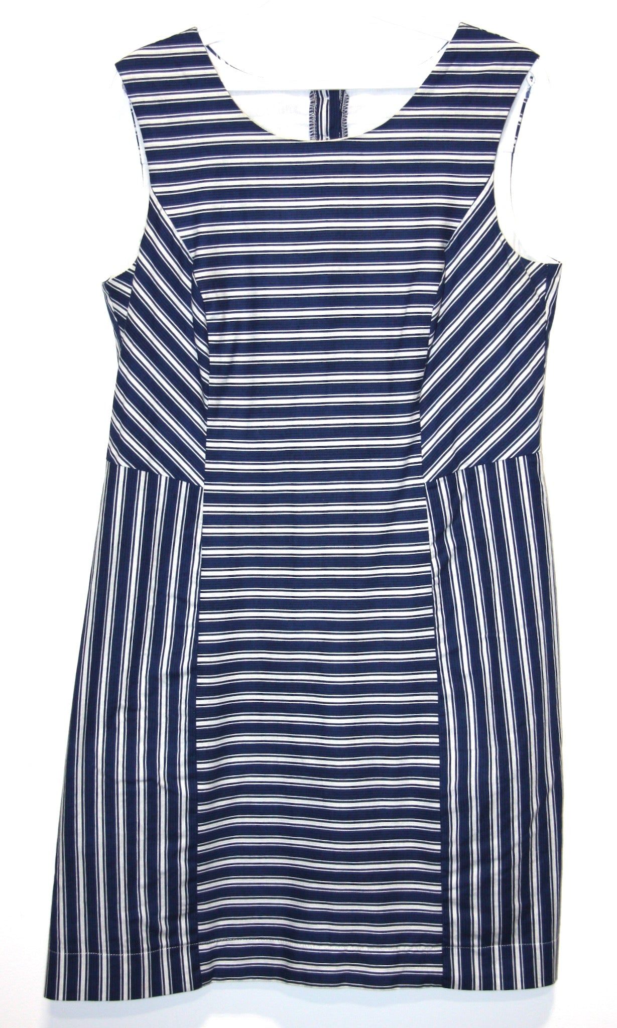 RN1152 - 14 - Whydah Dress - Blue Stripes