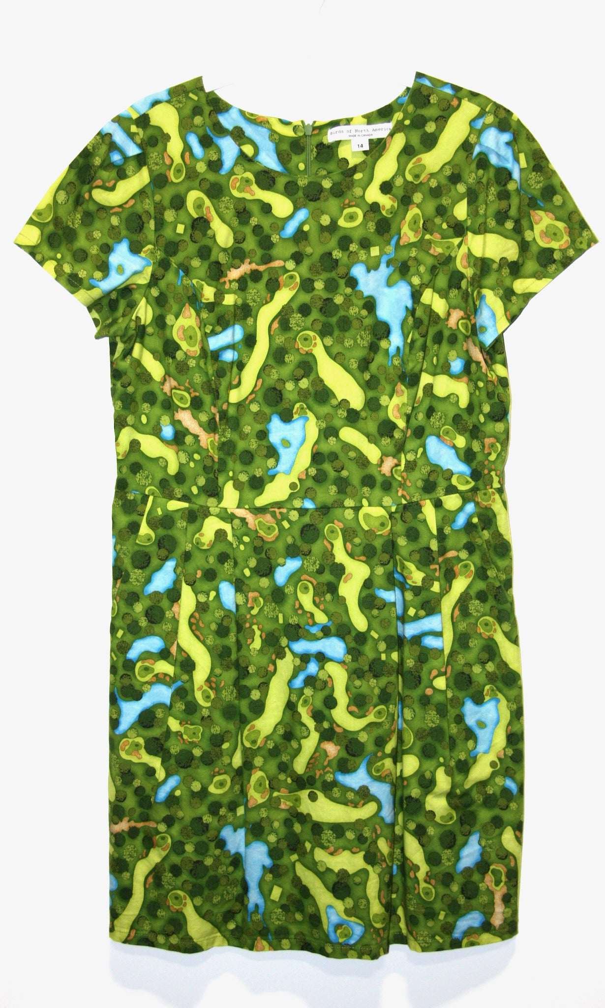 RN1180 - 14 - Kittiwake Dress - Aerial Golf