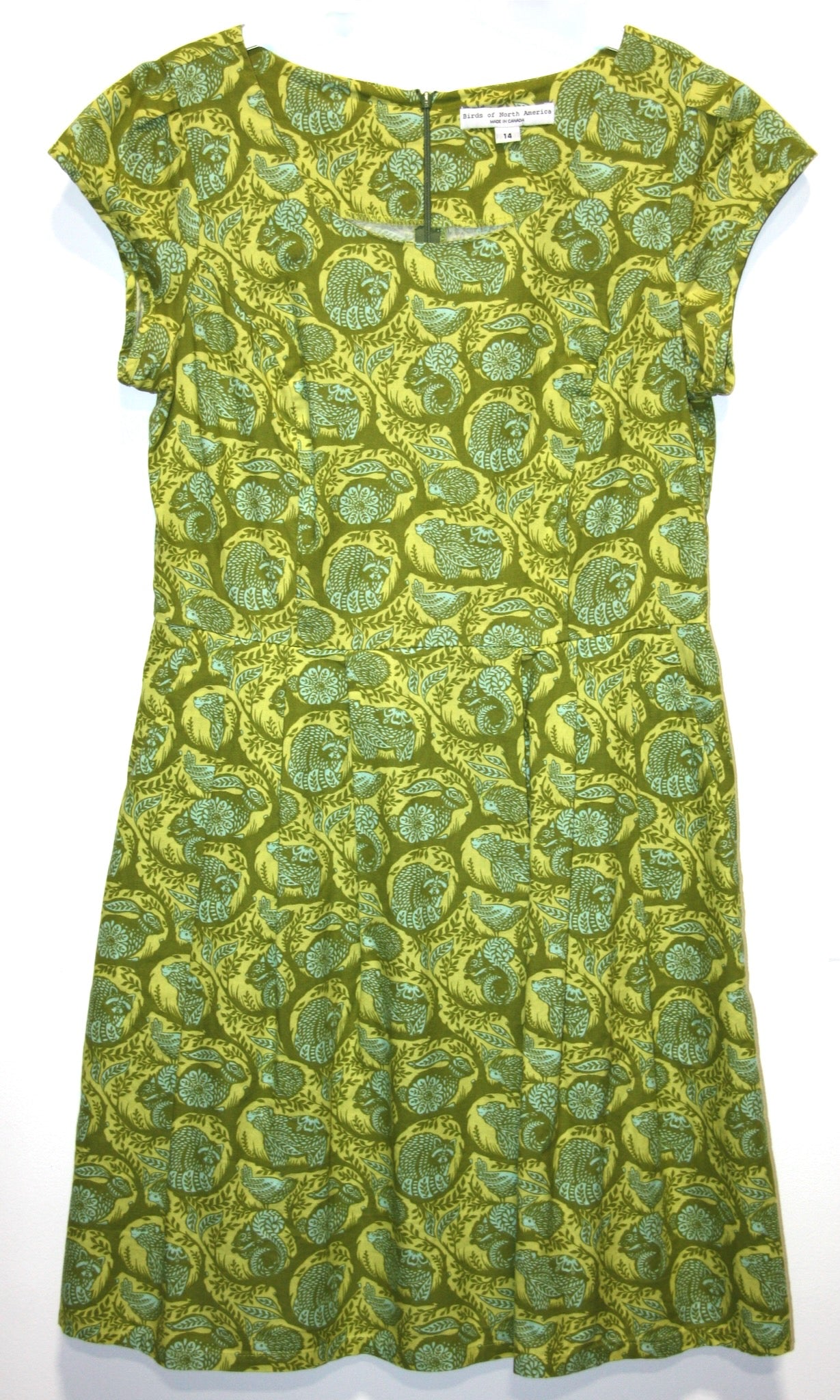 RN1182 - 14 - Gallinule Dress - Acid Raccoon – Birds of North America