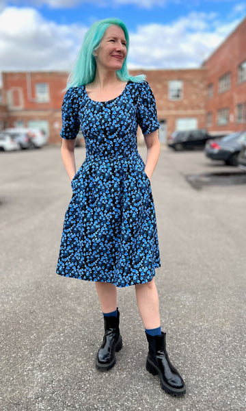 Winter Chippy Dress - Shroominescence