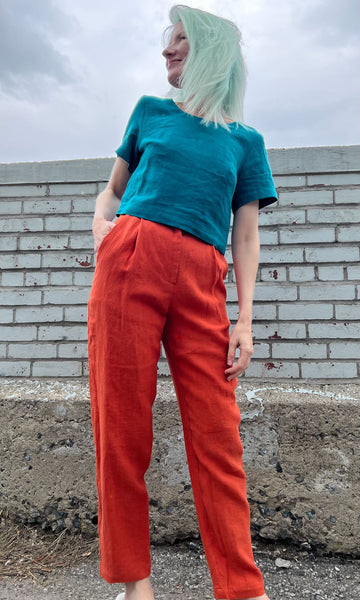 Chucklehead Pant - Persimmon