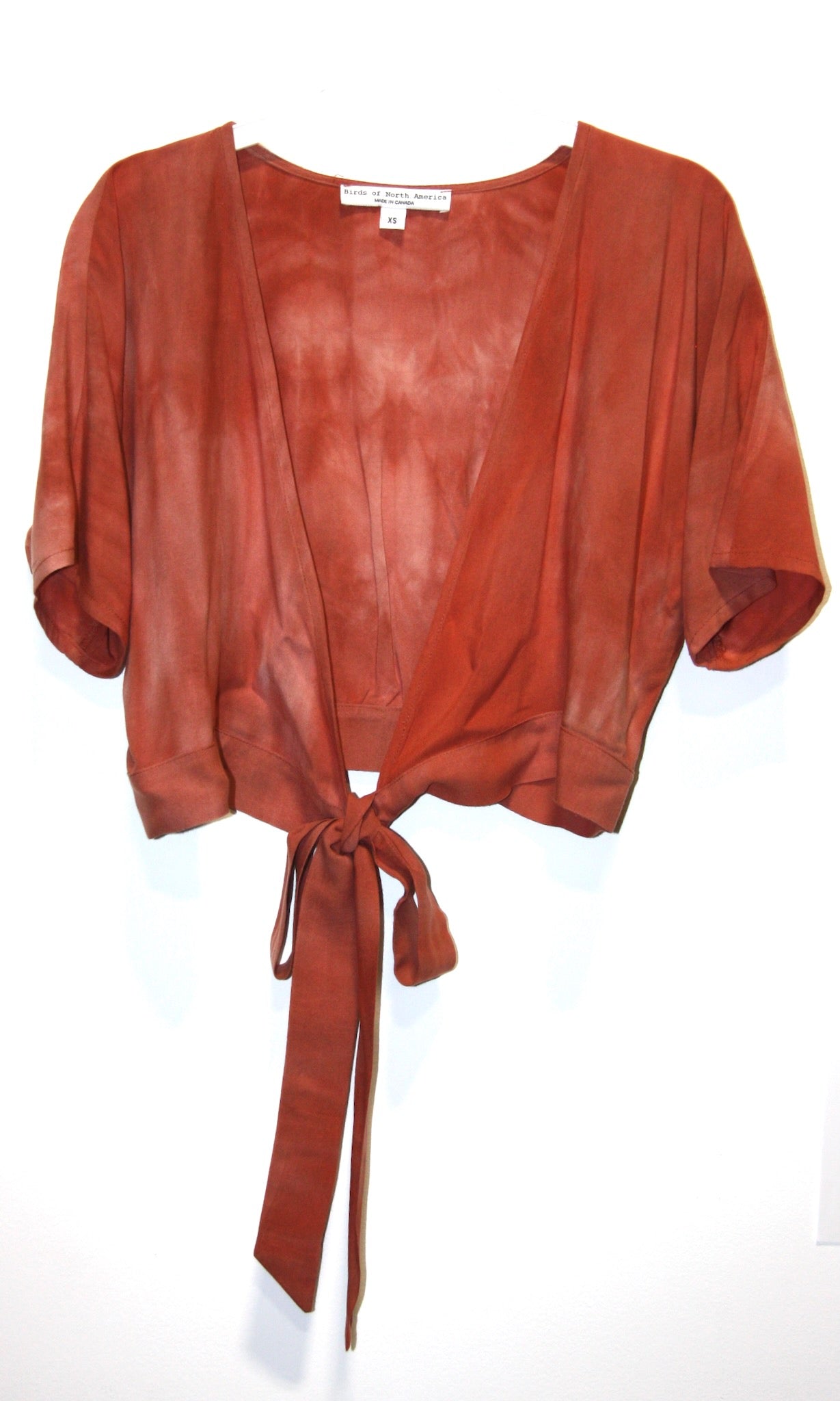 RN1215 - XS - Olomao Top - Sandwashed Coral