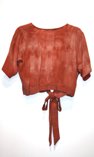 RN1215 - XS - Olomao Top - Sandwashed Coral