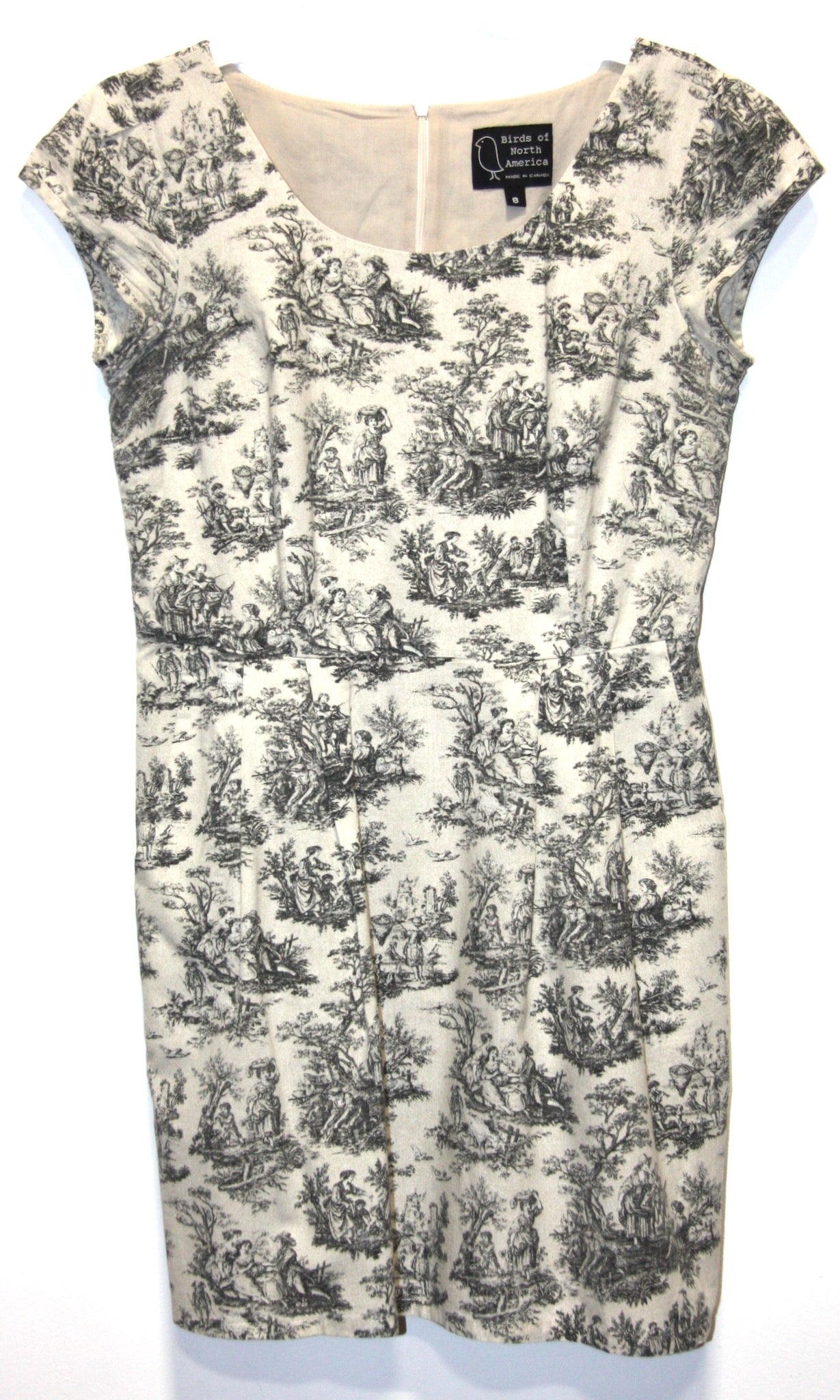 RN1258 - 8 - Waterthrush Dress - Black Toile
