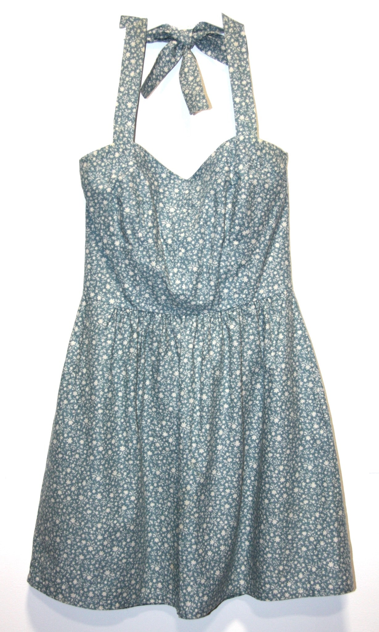 RN1259 - 8 - Chachalaca Dress - Blue Floral