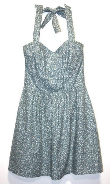 RN1259 - 8 - Chachalaca Dress - Blue Floral