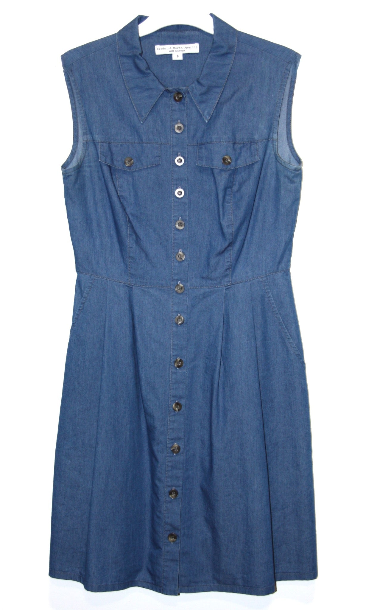 RN1266 - 6 - Raven Dress - Medium Wash