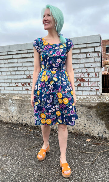 Gallinule Dress - Midnight Brilliance