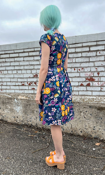Gallinule Dress - Midnight Brilliance