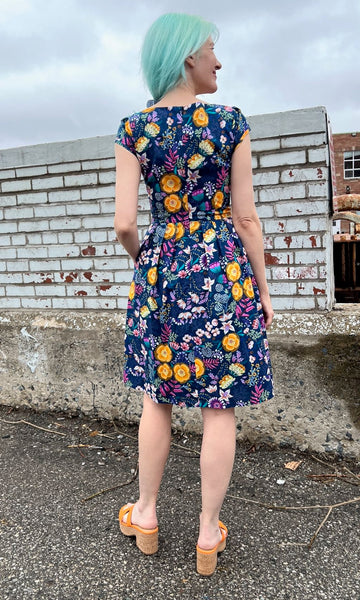 Gallinule Dress - Midnight Brilliance