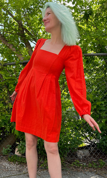 Marlinspike Dress - Blood Orange