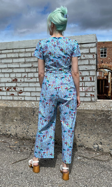 Whinchat Jumpsuit - Flower Toss