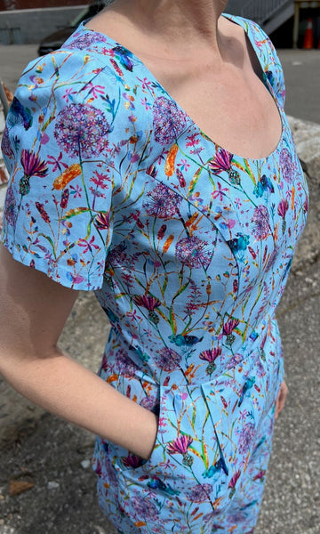 Whinchat Jumpsuit - Flower Toss
