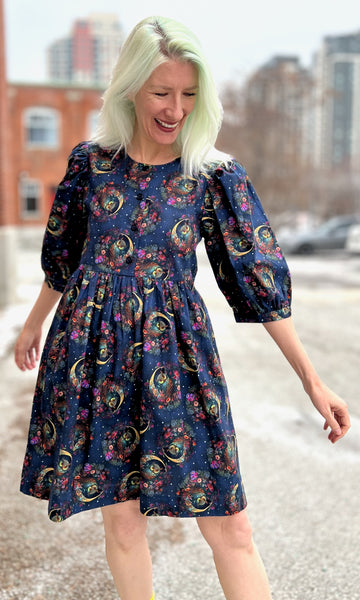 Cinnamon Bittern Dress - Night Owls