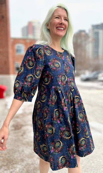 Cinnamon Bittern Dress - Night Owls