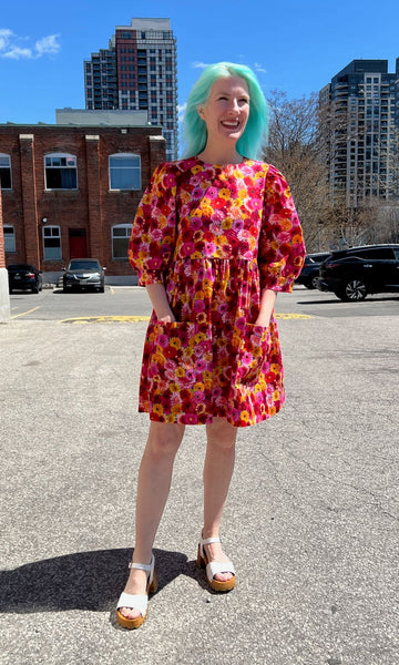Devil Downhead Dress - Petal Party
