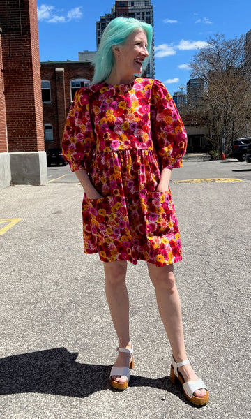 Devil Downhead Dress - Petal Party