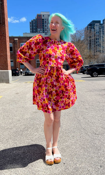 Devil Downhead Dress - Petal Party
