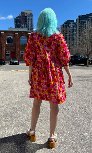 Devil Downhead Dress - Petal Party