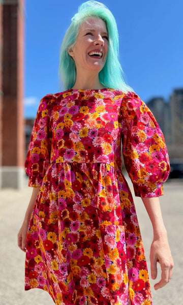 Devil Downhead Dress - Petal Party