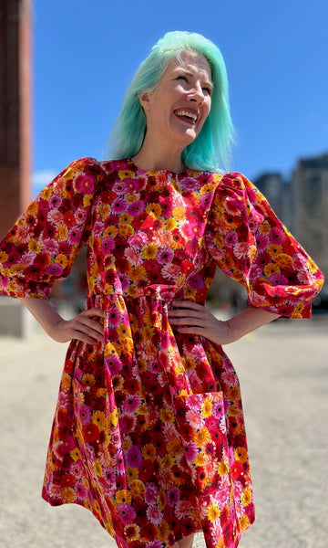 Devil Downhead Dress - Petal Party