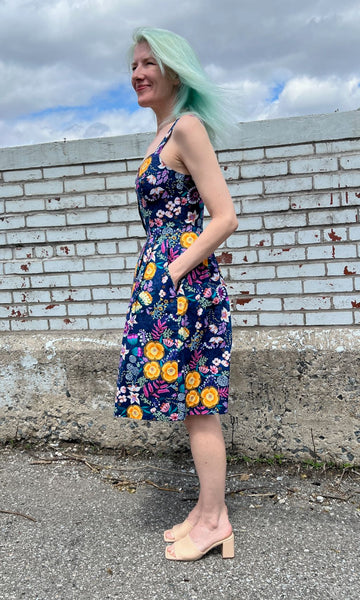 Corncrake Dress - Midnight Brilliance