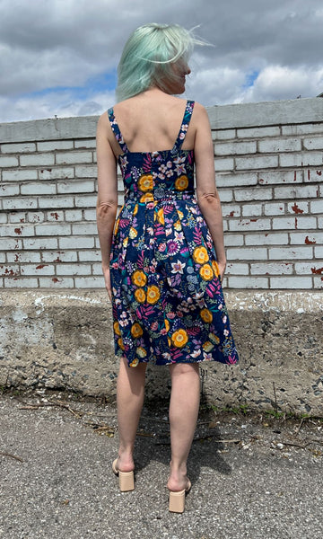 Corncrake Dress - Midnight Brilliance