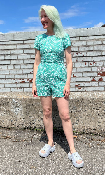 Teeter Bob Romper - Tendril Traces
