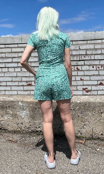 Teeter Bob Romper - Tendril Traces