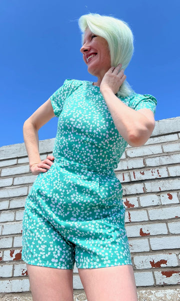 Teeter Bob Romper - Tendril Traces