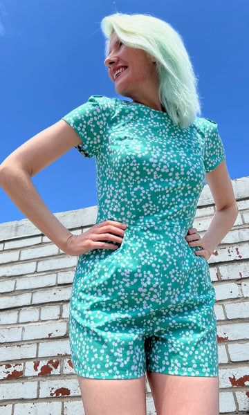 Teeter Bob Romper - Tendril Traces