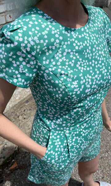 Teeter Bob Romper - Tendril Traces