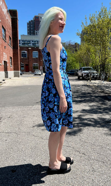 Reedbird Dress - Larkspur