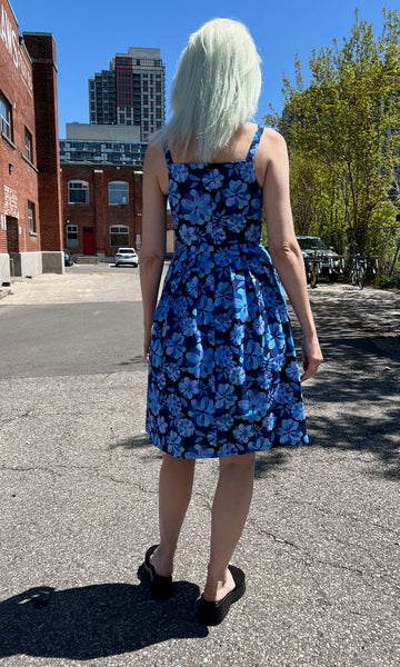 Reedbird Dress - Larkspur