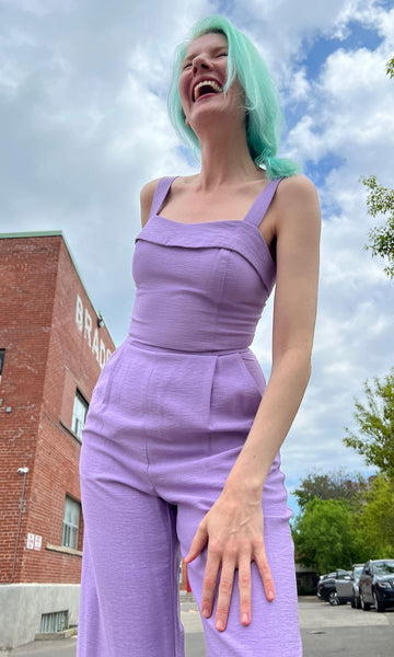 Sandgrouse Jumpsuit - Pasque Flower