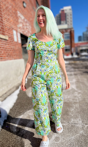 Whinchat Jumpsuit - Bunny Rush