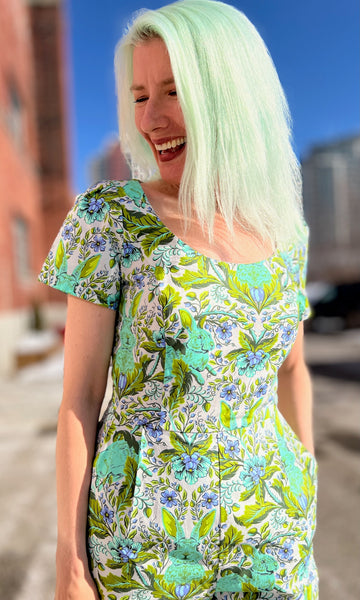 Whinchat Jumpsuit - Bunny Rush