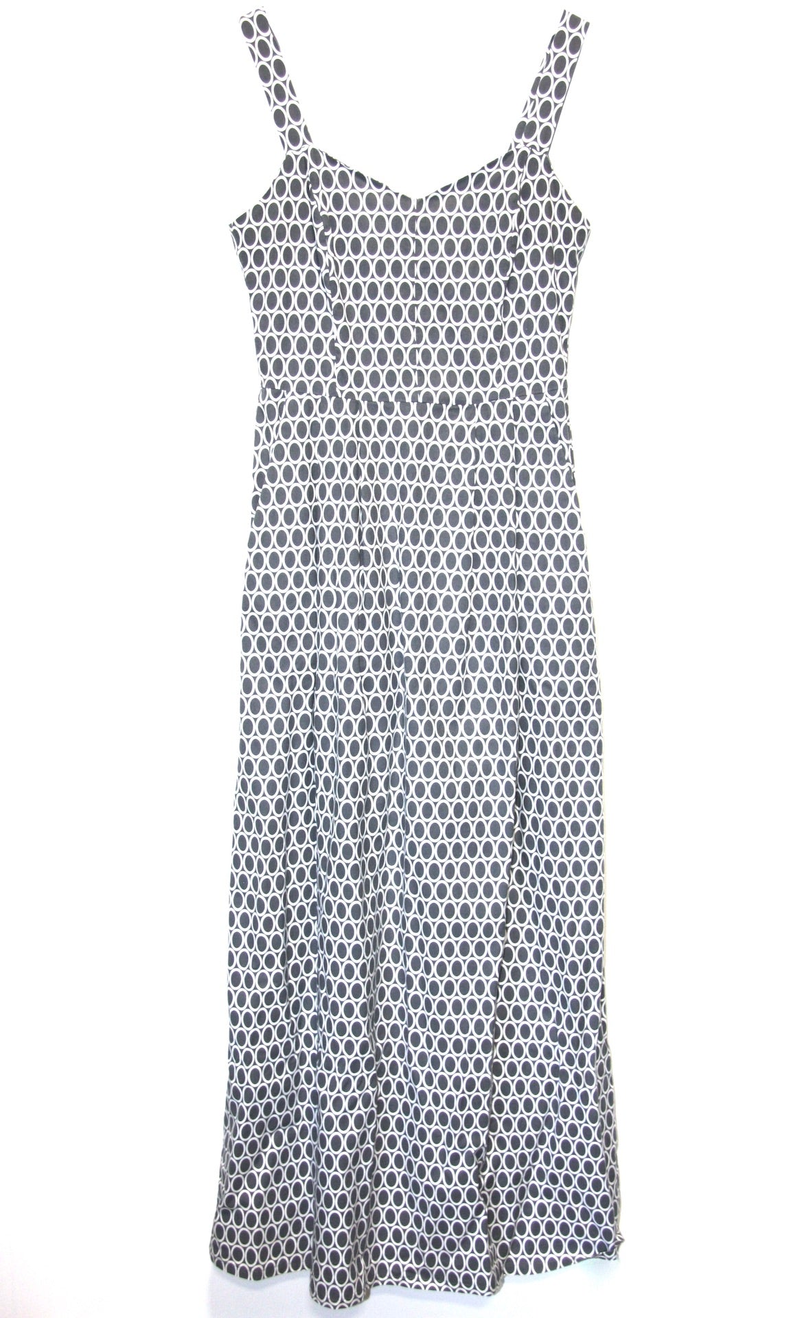 RN409 - 8 - Babbler Dress - Grey Ovals