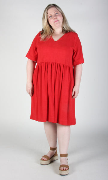 Kiskadee Dress - Red