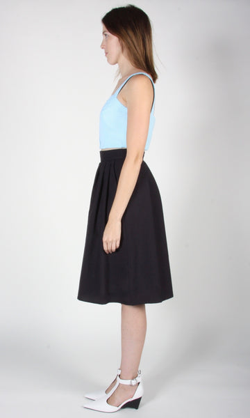 RN1388 - 6 - Macareux Skirt - Black