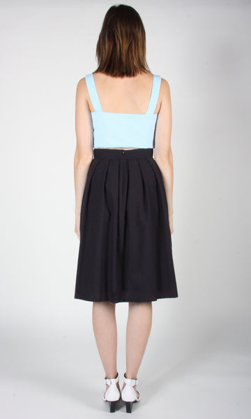 RN1388 - 6 - Macareux Skirt - Black