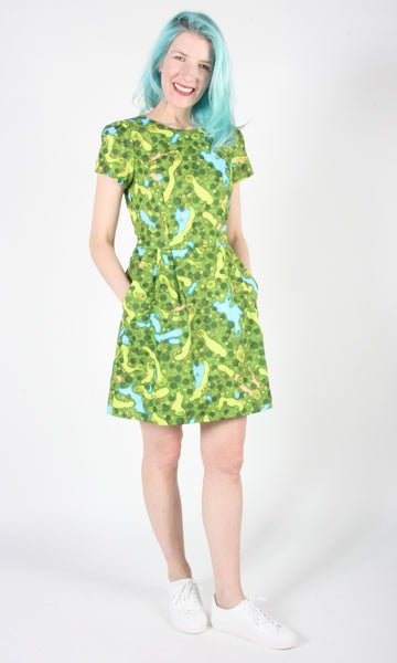 RN1180 - 14 - Kittiwake Dress - Aerial Golf