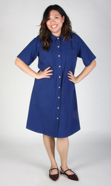 Ladyhawk Dress - Indigo