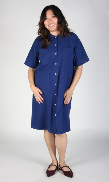 Ladyhawk Dress - Indigo