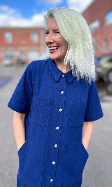 Ladyhawk Dress - Indigo