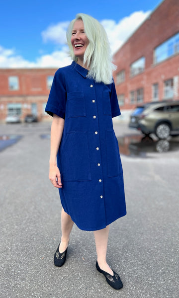 Ladyhawk Dress - Indigo