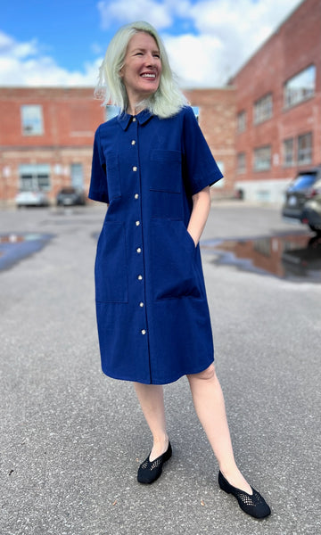 Ladyhawk Dress - Indigo