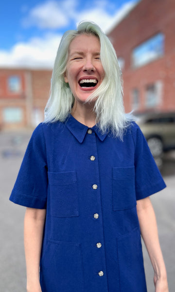 Ladyhawk Dress - Indigo