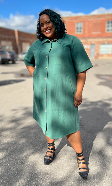 Ladyhawk Dress - Pine