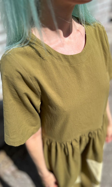 Lapwing Dress - Grassland